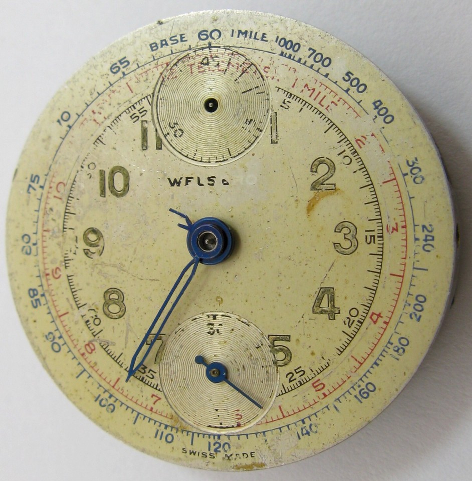 Venus 170 Welsbro movement 2 registers for parts eBay