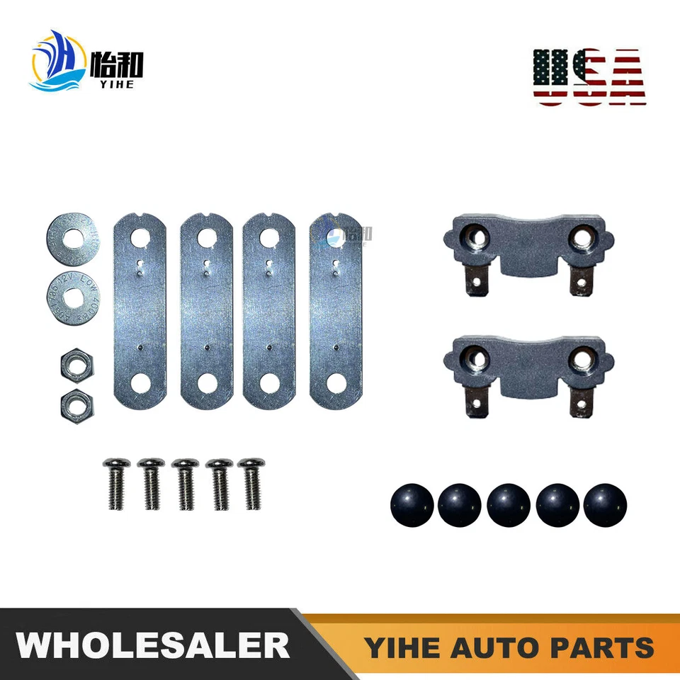 1 juego de bocina de coche apta para Dodge High Low Foto 4 de 4