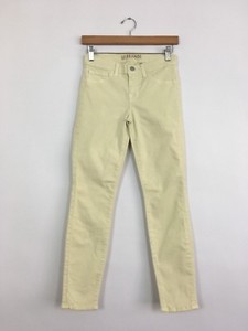J BRAND Low Rise Ankle Crop Super Skinny Jeans Pants Light Yellow 25 $198 # 146 | eBay