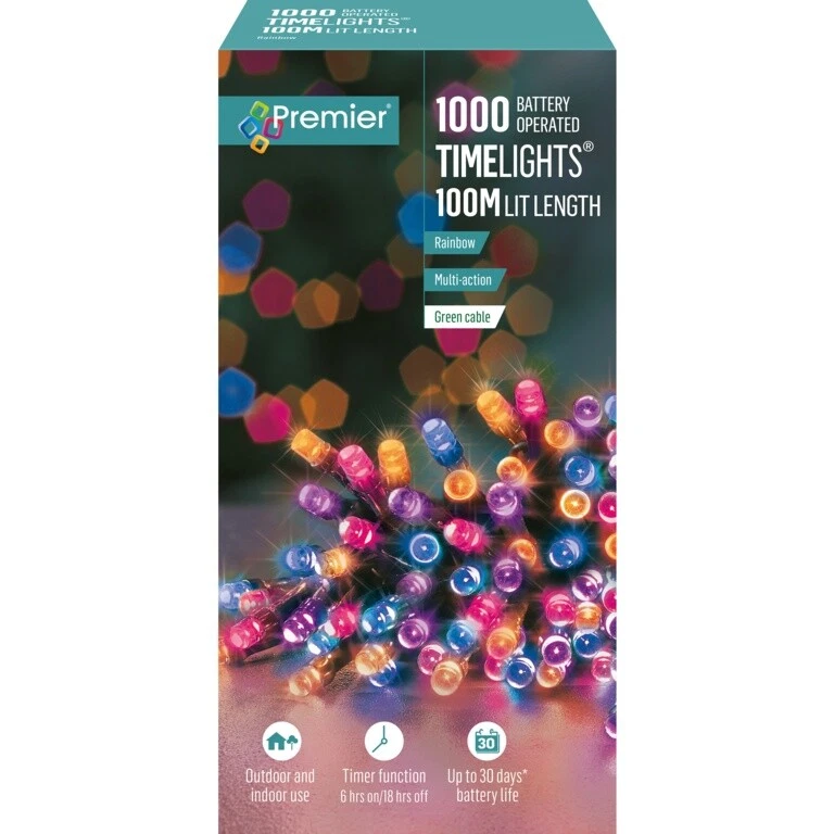 1000 battery sale operated christmas lights