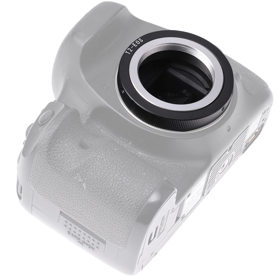 Adapter Ring T2 T Lens for EOS EF Mount 5D mark III 600D 70D 60D 6D 700D 7D - Image 4 of 4
