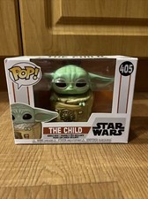 NEW Funko Pop! Star Wars : Mandalorian : The Child with Bag #405 Vinyl Figure