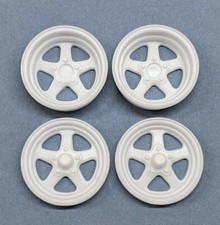 Resin 1/25 Weld Pro Star Wheel Set - Narrow Front  Wide Rear