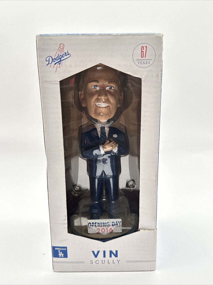 Dodgers Vin Scully ボブルヘッド Vin Scully 2016 Opening Day Retirement Bobblehead Los
