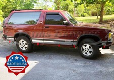 1991-1994 Chevy S10 Blazer 2dr Compact Suv Rocker Panel Trim Molding 10pc 4 34