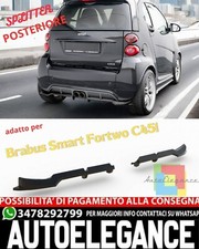 💎Splitter posteriore con barre verticali Brabus Smart Fortwo C451 Facelift💎