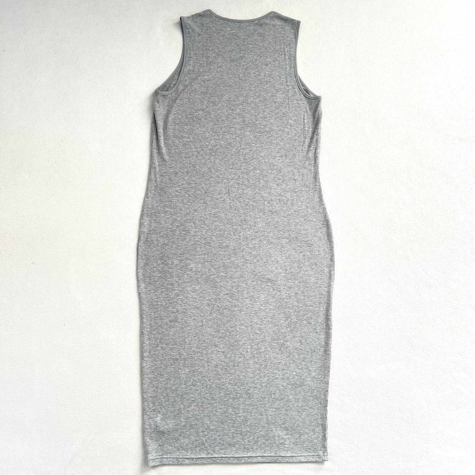 Athleta Sunstream Midi Dress Solid Grey Sleeveles… - image 6