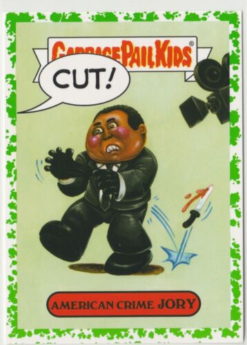 Garbage Pail Kids American Crime Jory #1a 2016 Prime Slime Trashy TV GPK 13887 - Picture 1 of 2