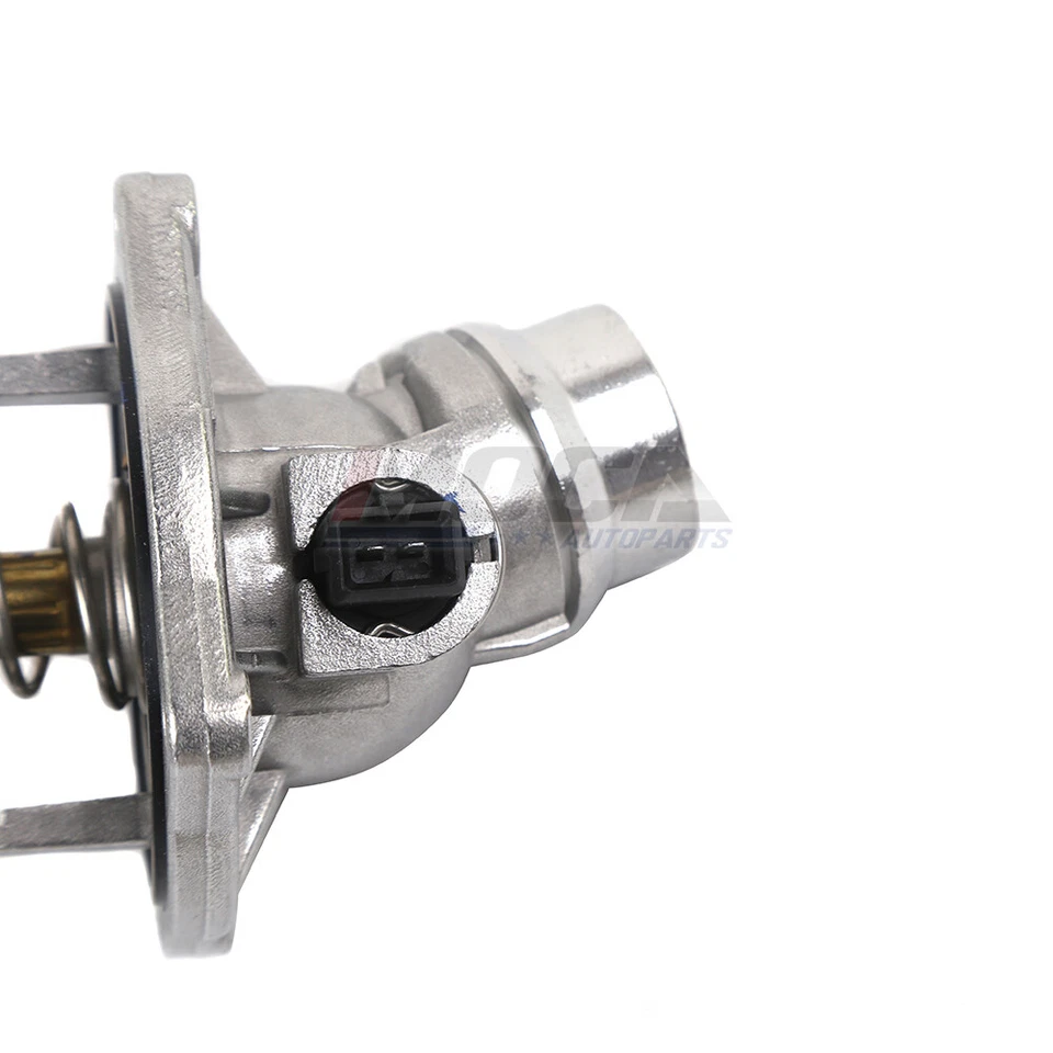 Carcasa de termostato ensambly compatible con 99-05 Land Rover Range Rover BMW 540i 4,4 L DOHC Foto 3 de 4