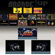 Star Wars Arcade 1up Cabinet Riser Graphics Decals Stickers