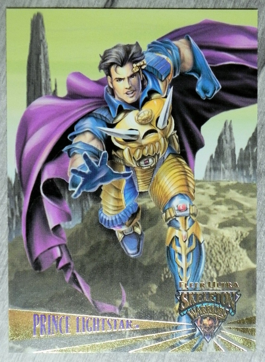 PRINCE LIGHTSTAR 1995 LARGE Promo Fleer Ultra SKELETON