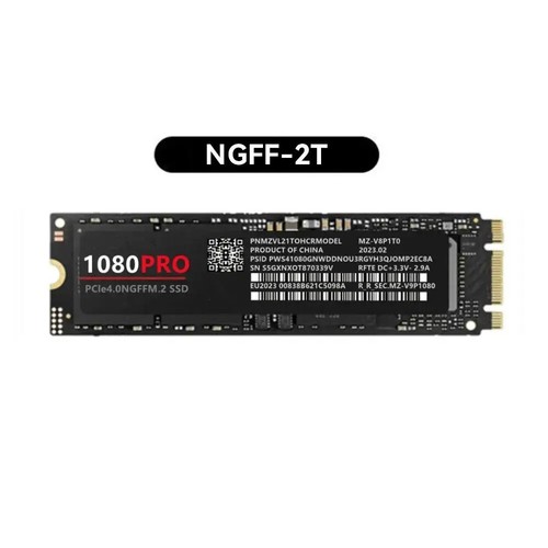 Disque Dur SSD 1080PRO NGFF M2 PCIe Gen.4.0 Ordinateur PC Portable 1To 2To 4To - Photo 7/8