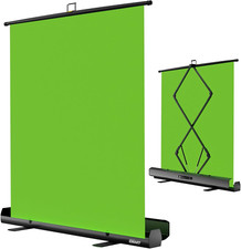 Portable 61x72" Green Screen Chroma Key Panel for Streaming Photography