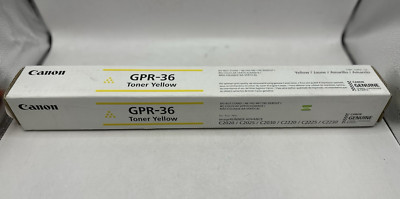 Canon GPR-36 Laser Toner Cartridge - Yellow (3785B003AA)