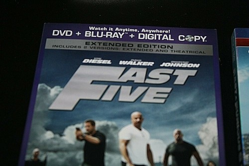 Fast & Furious Blue-Ray DVD Lot Fast Five & Fast & Furious 6 Mint -Z -9 - Picture 2 of 6