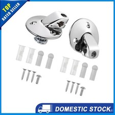 2 Pair Sunvisor Support Brackets Kit 7790753 For Oldsmobile Cutlass 1966-1968