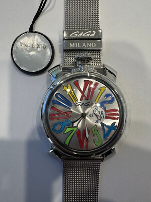 5080.1 GaGa Milano Slim 46mm STEEL | eBay