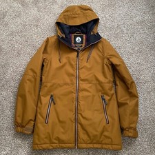 Volcom Women's Brown & Plumb Soft-shell Quilted Heavy Weight Coat (size M)