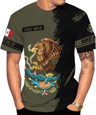 Personalized Mexico Hooodie, Mexican Eagle Hoodie Shirt Sweatshirt, Gift for Ame