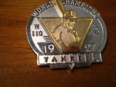 1927 World Champions NY New York Yankees lapel Pin Two Layer MLB 