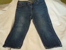 ROCK  REPUBLIC CROP/CAPRI JEANS SZ 10 NWOT