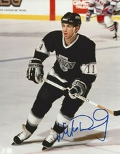 Mike Donnelly Autographed 8x10 Los Angeles Kings Free Shipping B821