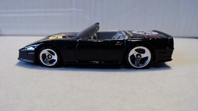 Hot Wheels 1988 Vette Chevy Corvette Black Secret Service 1:64
