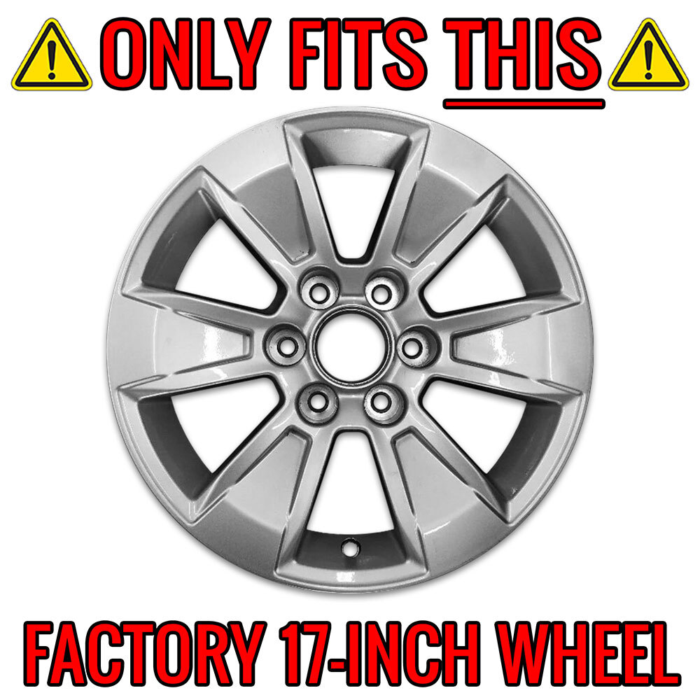 Auto Reflections Chrome 6 Spoke 17" Wheel Skins for 201921 Chevy