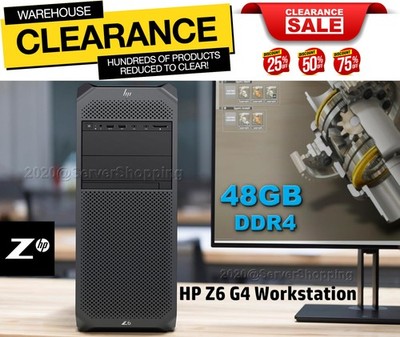 HP Z6 G4 Workstation 2xGOLD 6134 3,20GHz 48GB DDR4 512GB NVME SSD M4000 2TB SATA