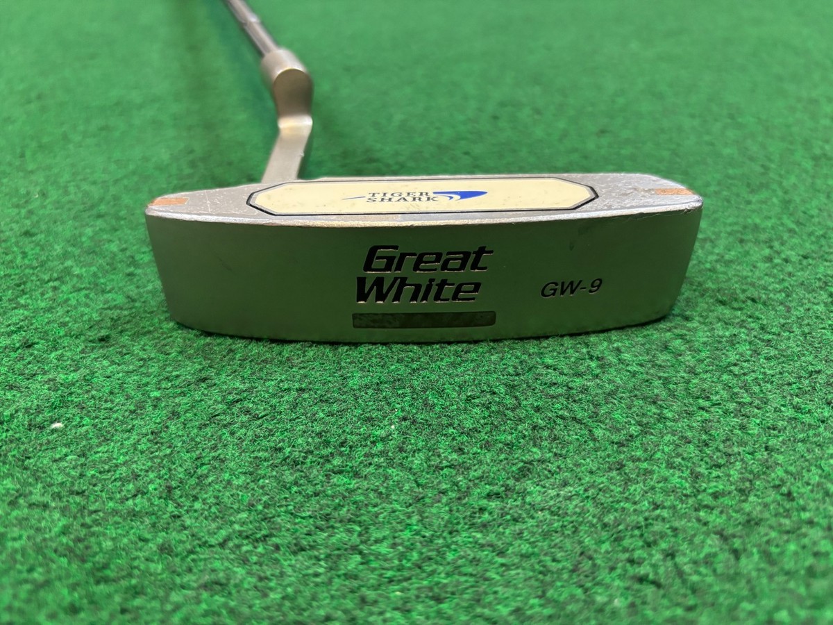 Tiger Shark Left Handed Great White GW-9 Putter, 35” | eBay
