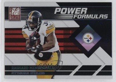 2011 Donruss Elite Power Formulas Black 29/99 Rashard Mendenhall #21 0y6s
