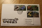 GB - 2018 Reintroduced Species Full Set FDC Free UK P&P