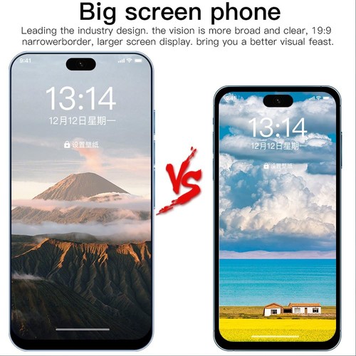 Smartphone Unlocked Cell Phone 6.7inch HD Cheap Phones 2GB/16GB Android 10 St... - Picture 2 of 5