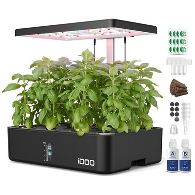 Hydroponics Growing System 12Pods, Indoor Garden LED Light