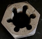 WLB 1-1/2”-12 NF  HEX THREADING DIE 2.575” O.D.  6 FLUTES. Sharp — photo 4