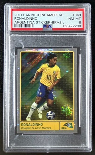 Ronaldinho #343 2011 Panini Copa America Argentina Sticker card