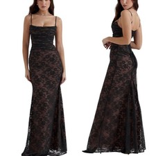 House of CB Artemis Lace Maxi Dress Size L+