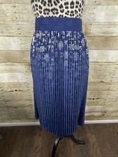 Womens Lularoe Jill Pleated Skirt Size Large New NWT Size L