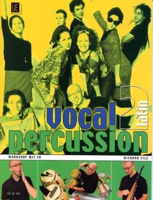 Vocal Percussion - Latin Vol. 2 Edition with play-along voices or vocal ensemble