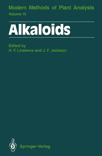 Hans-Ferdinand Linskens (U. A.) | Alkaloids | Taschenbuch | Englisch (2011)-image