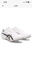 ASICS Hyper MD 8 Low White Black - 1093A198-100 Track Field Shoes Mens Size 11