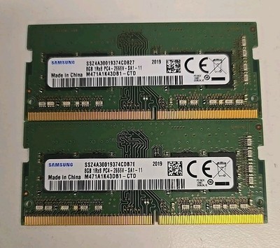 Samsung 16GB （8GB×2）PC4-2666V メモリー 2枚セット M393A2K40CB2