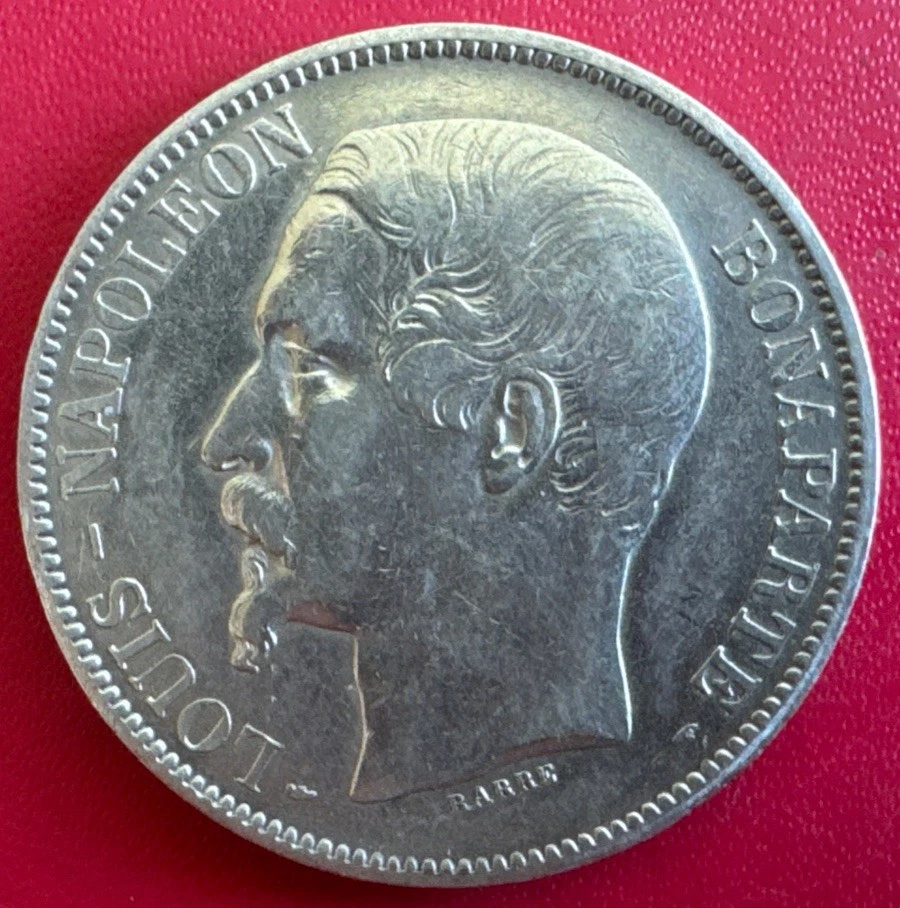5 Francs Napoléon III 1852 A Argent TB+ - Photo 2/2