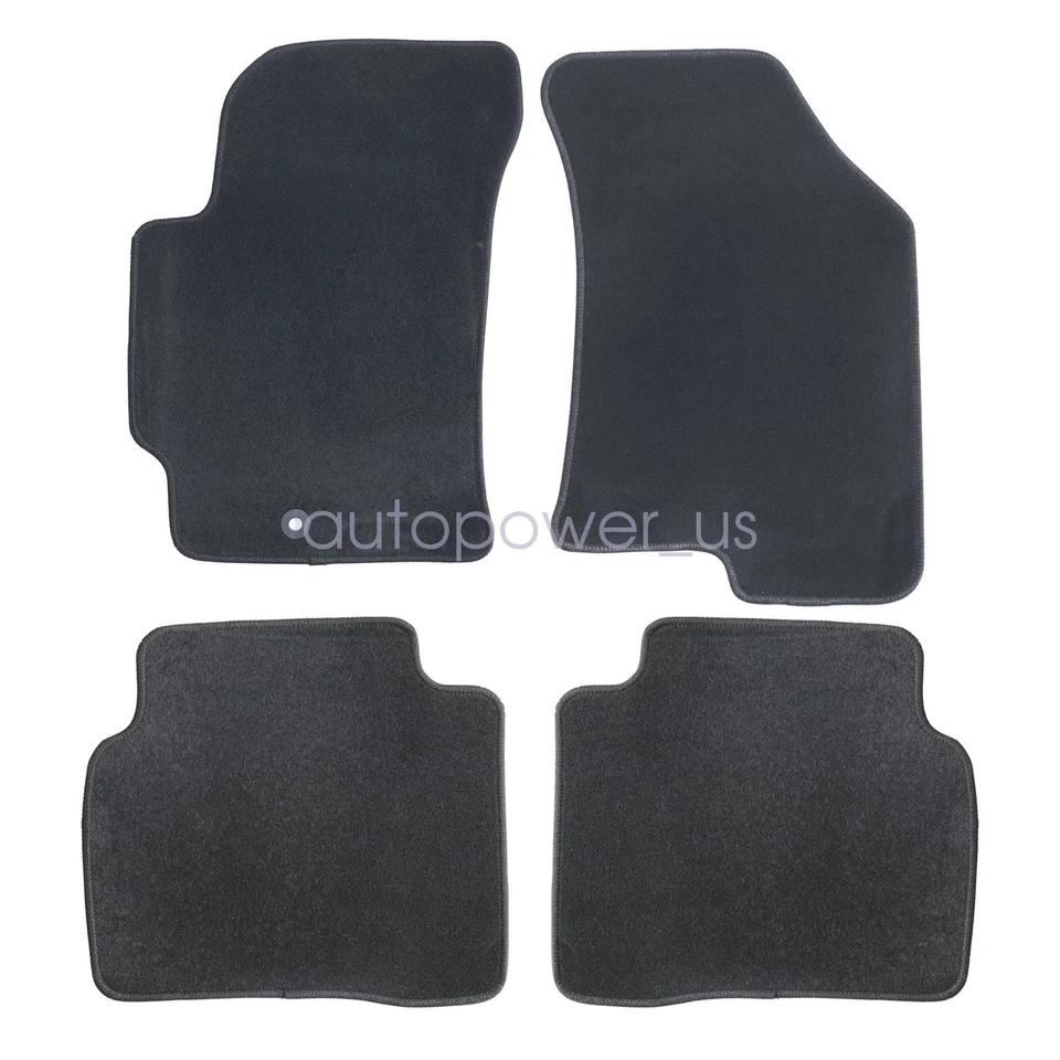 Alfombrillas alfombrillas delanteras traseras impermeables terciopelo negro para Hyundai Elantra 2011-15 Foto 4 de 4