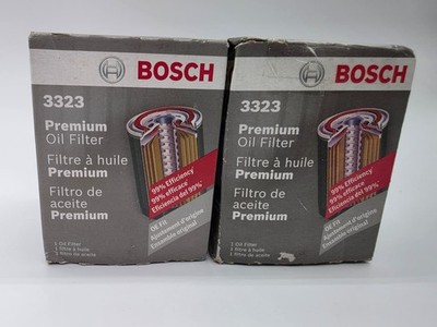 Bosch 3323 Premium Oil Filter FILTECH Honda Acura Nissan Mazda (Pack of 2)