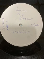 ULTRAFUNK - GOTHAM CITY BOOGIE / SUNRISE, 12" WHITE LABEL EP, CX14, VG
