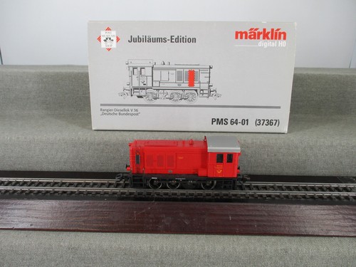 Märklin H0 AC 37367 PMS 64-01 Rangier-Diesellok  der DBP Digital MM  in OVP | Condition: Gebraucht