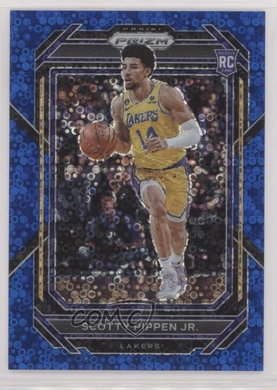 2022-23 Panini Prizm Fast Break Blue 31/150 Scotty Pippen Jr #232 Rookie RC y5d