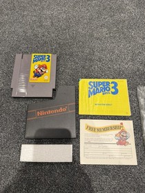 Super Mario Bros. 3 - Nintendo NES - UKV - PAL A - Boxed with Manual CIB