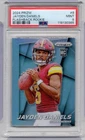 2024 #8 Jayden Daniels PSA 9 Silver FLASHBACK  Prizm